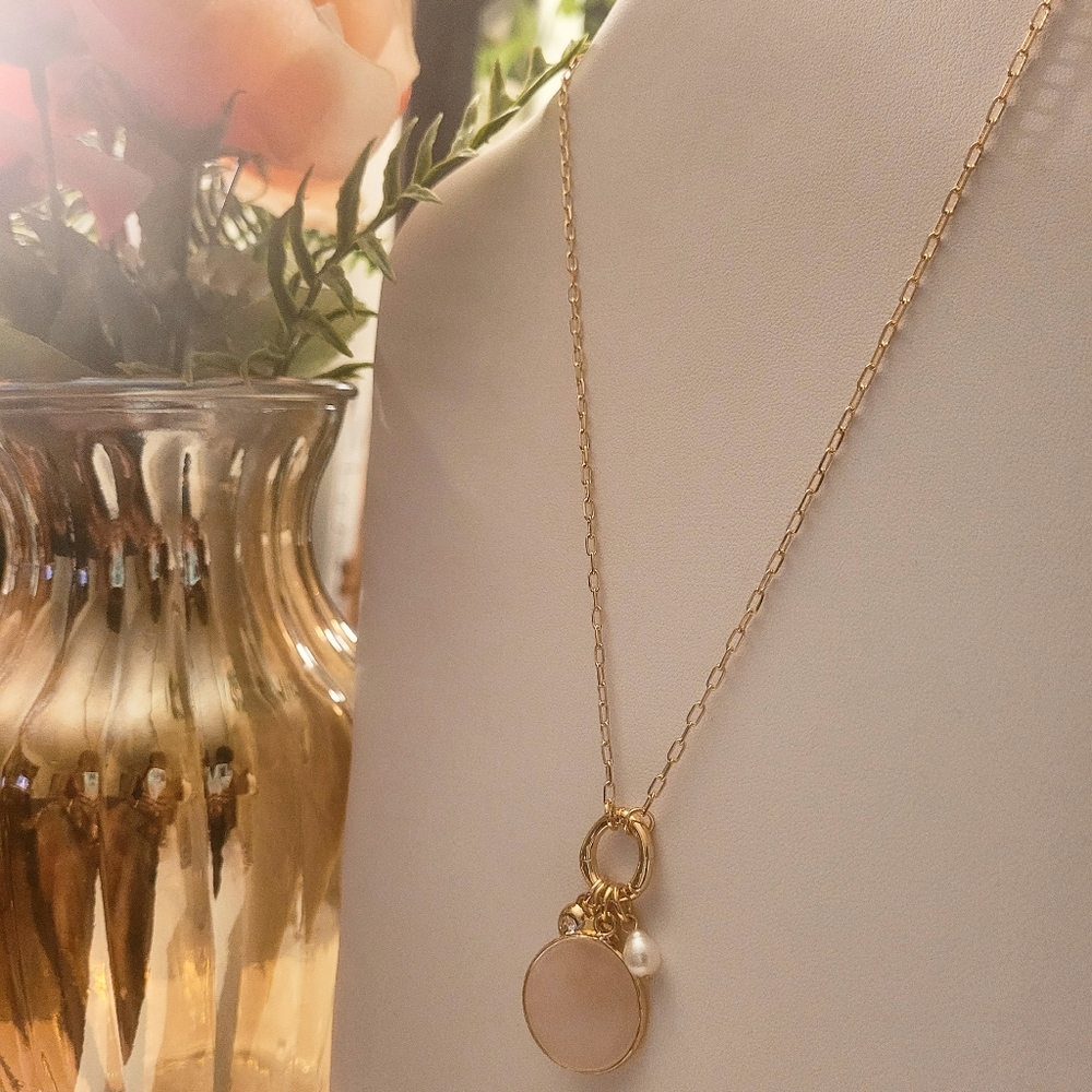 Everyday Rosie Necklace Gold plated